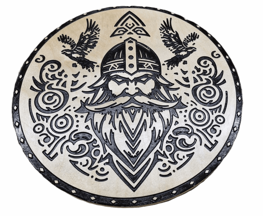 Download Deko-Schild Odin 2 ohne Hörner