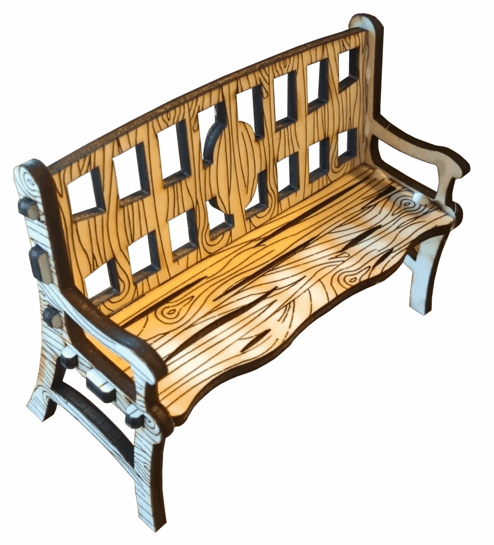 Download Wichtel Gartenbank