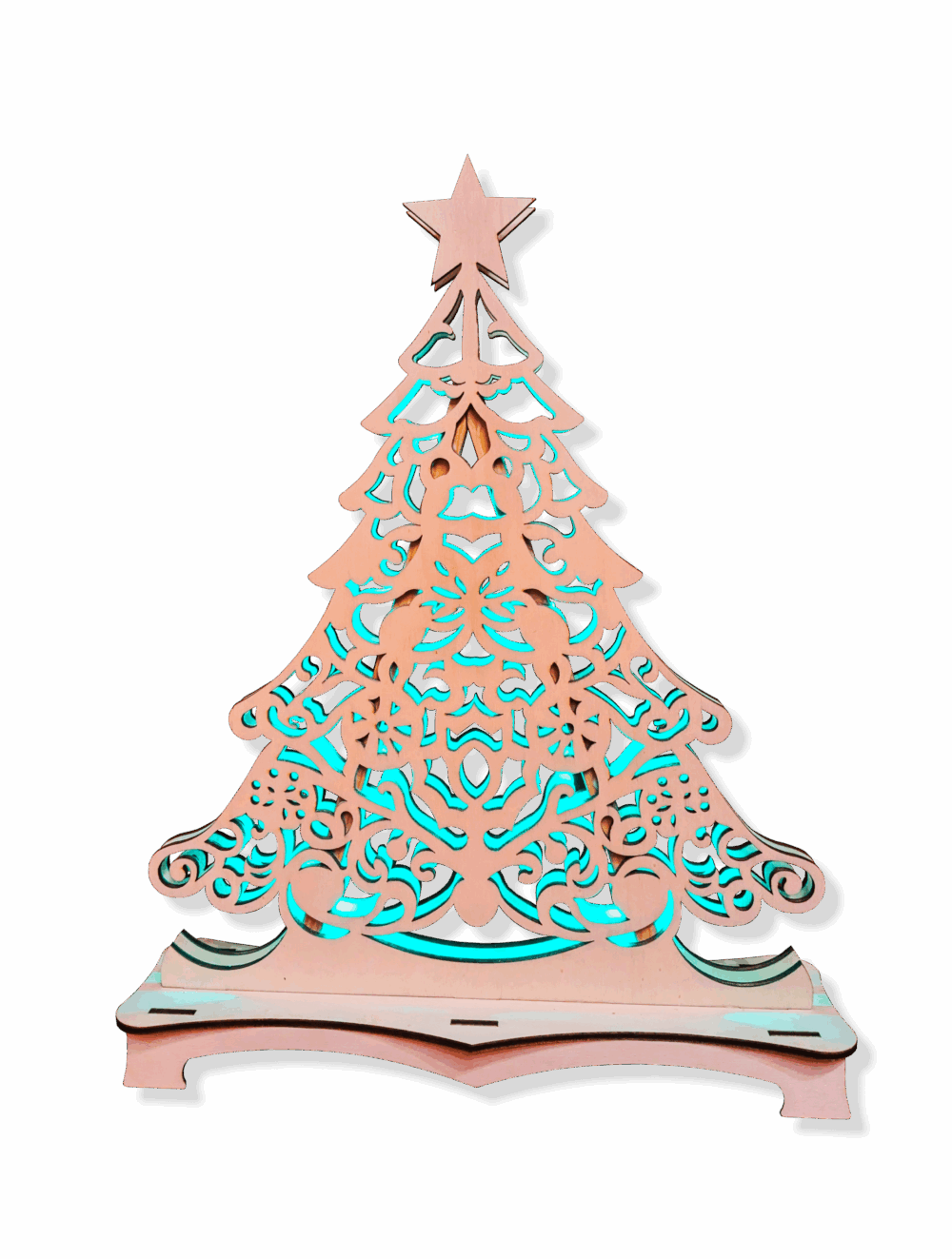 Download Festlicher Weihnachtsbaum